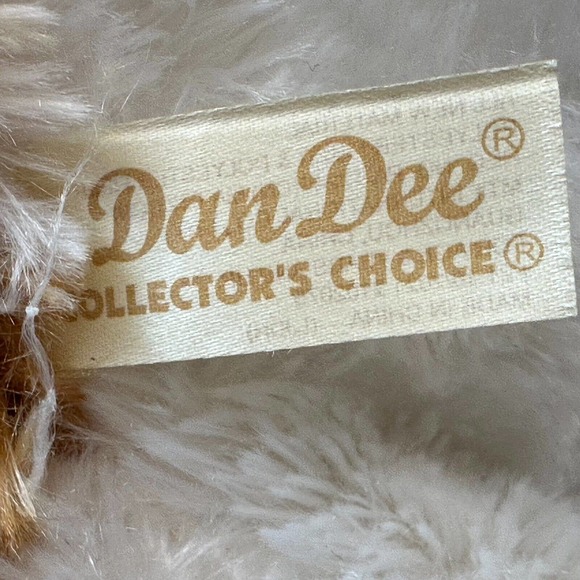 Dan Dee Bunny Rabbit 15" Realistic Stuffed Animal Plush Tri-color Easter - Picture 4 of 10